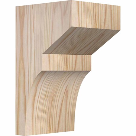 Monterey Smooth Corbel, Douglas Fir, 5 1/2"W x 6"D x 10"H